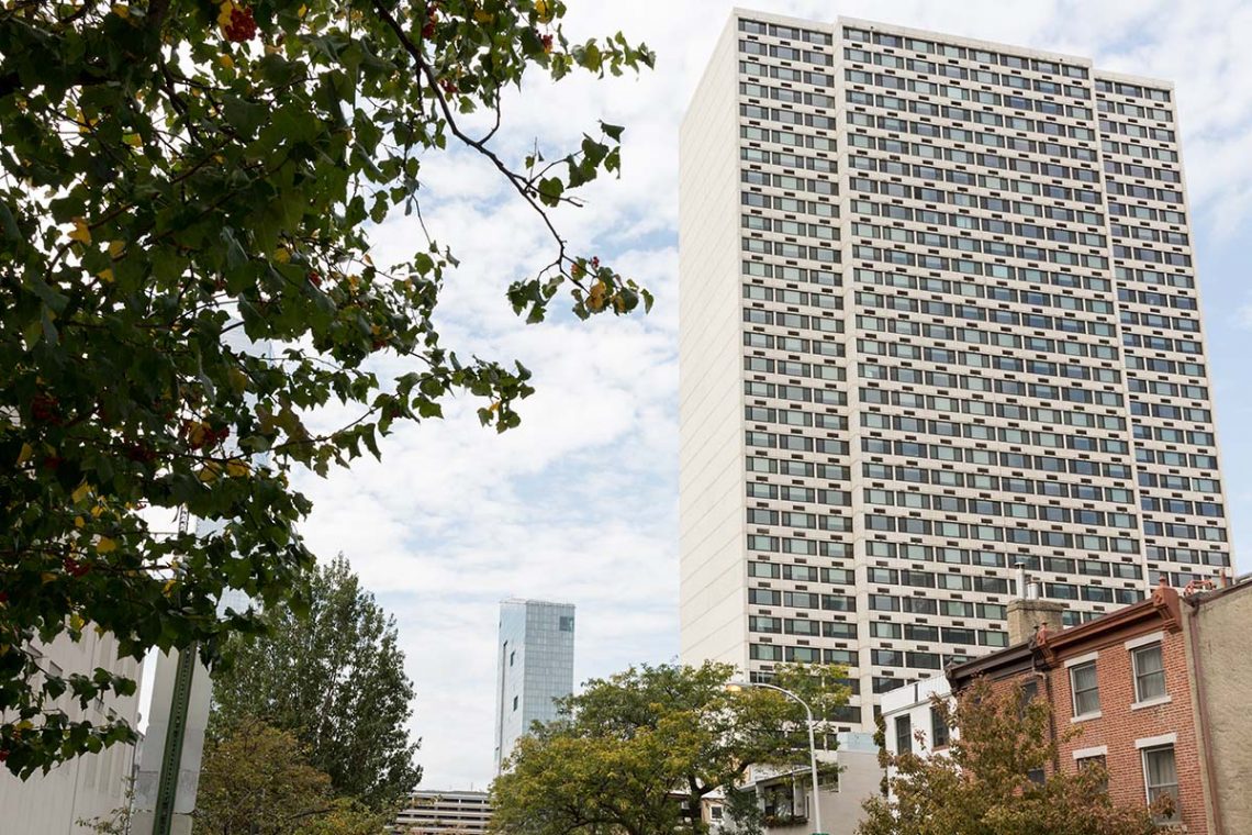 2400 Chestnut st apartment noise blocking windows