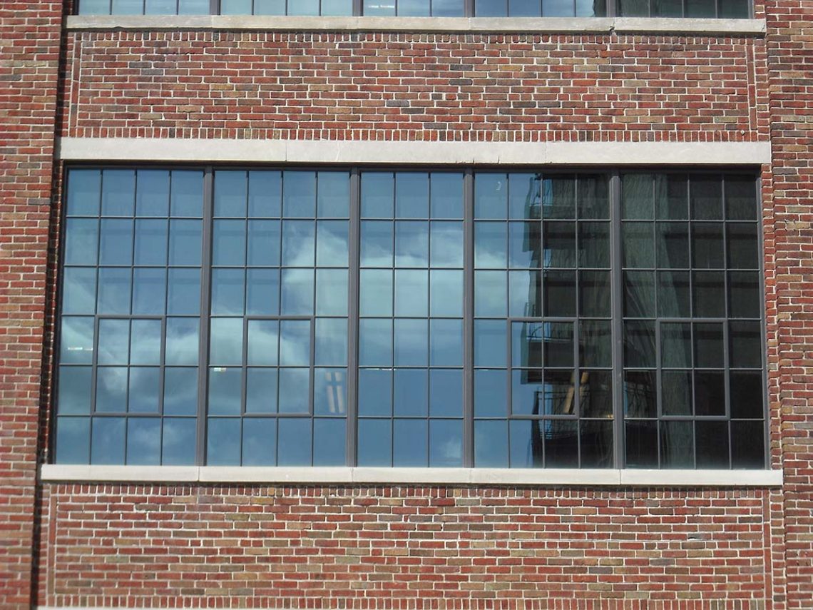 Rubin's Furniture building windows