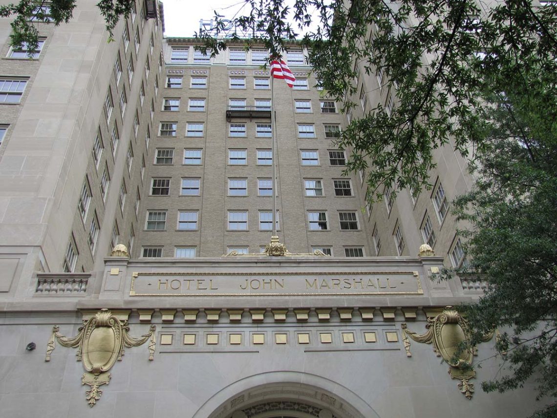 Hotel john marshall custom replacement windows