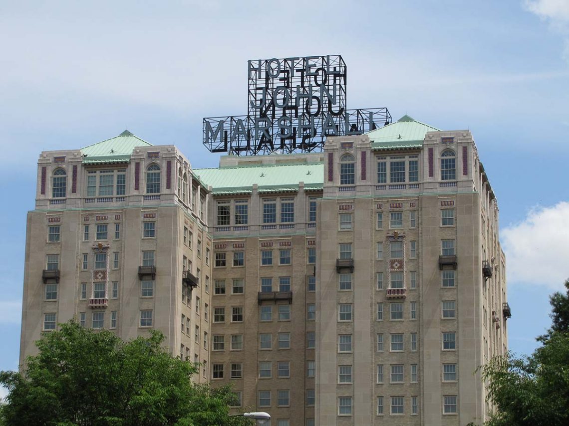 Hotel john marshall custom replacement windows