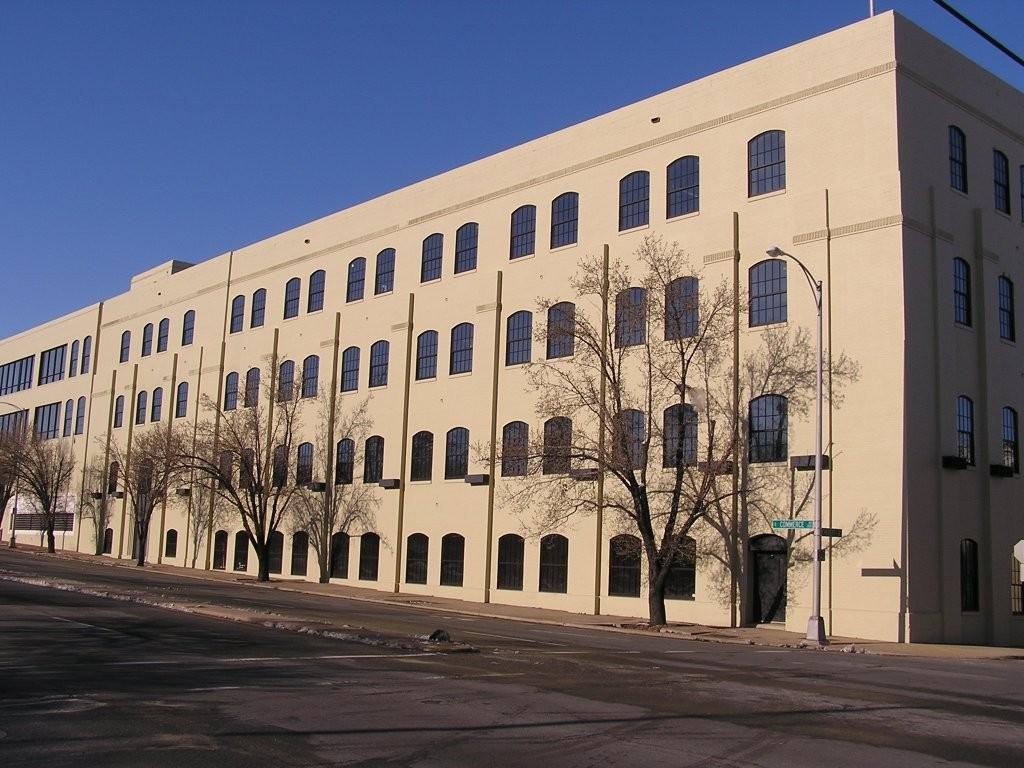 Tobacco Factory arched windows