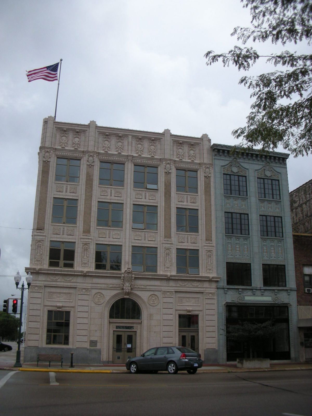 Freeborn Bank and Jacobsen Building St Cloud Window