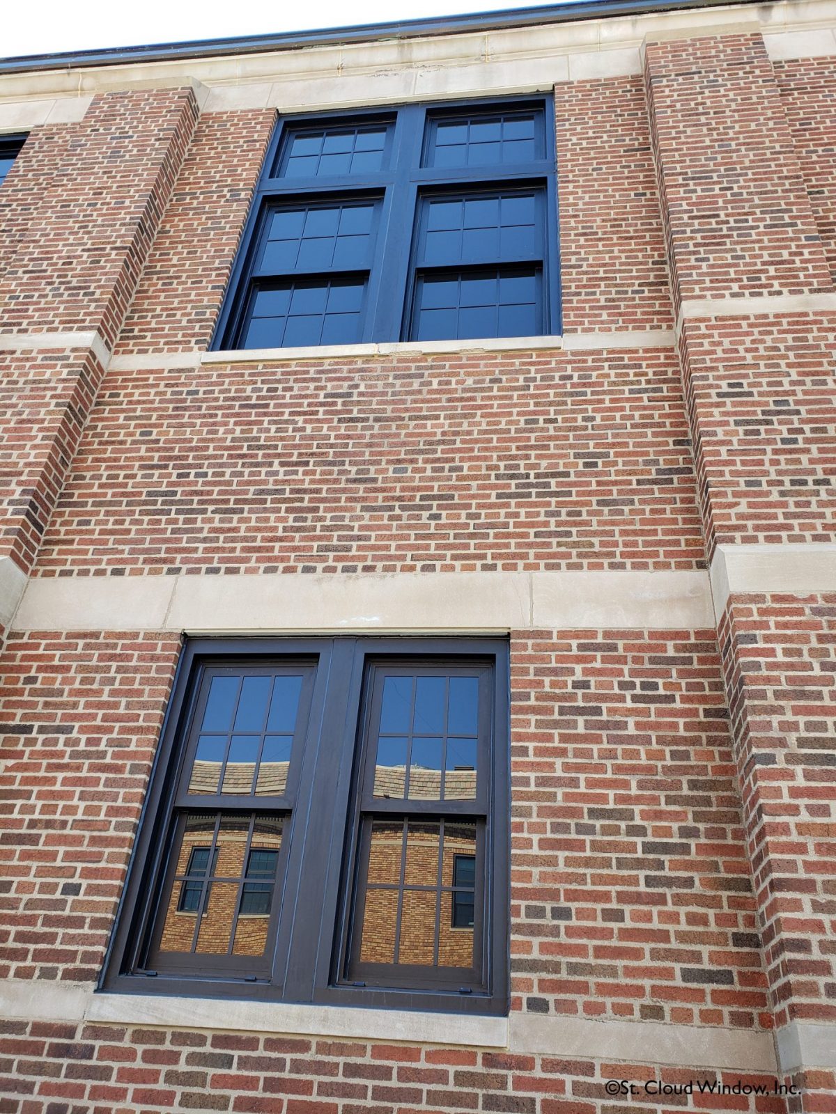 Chisholm School windows