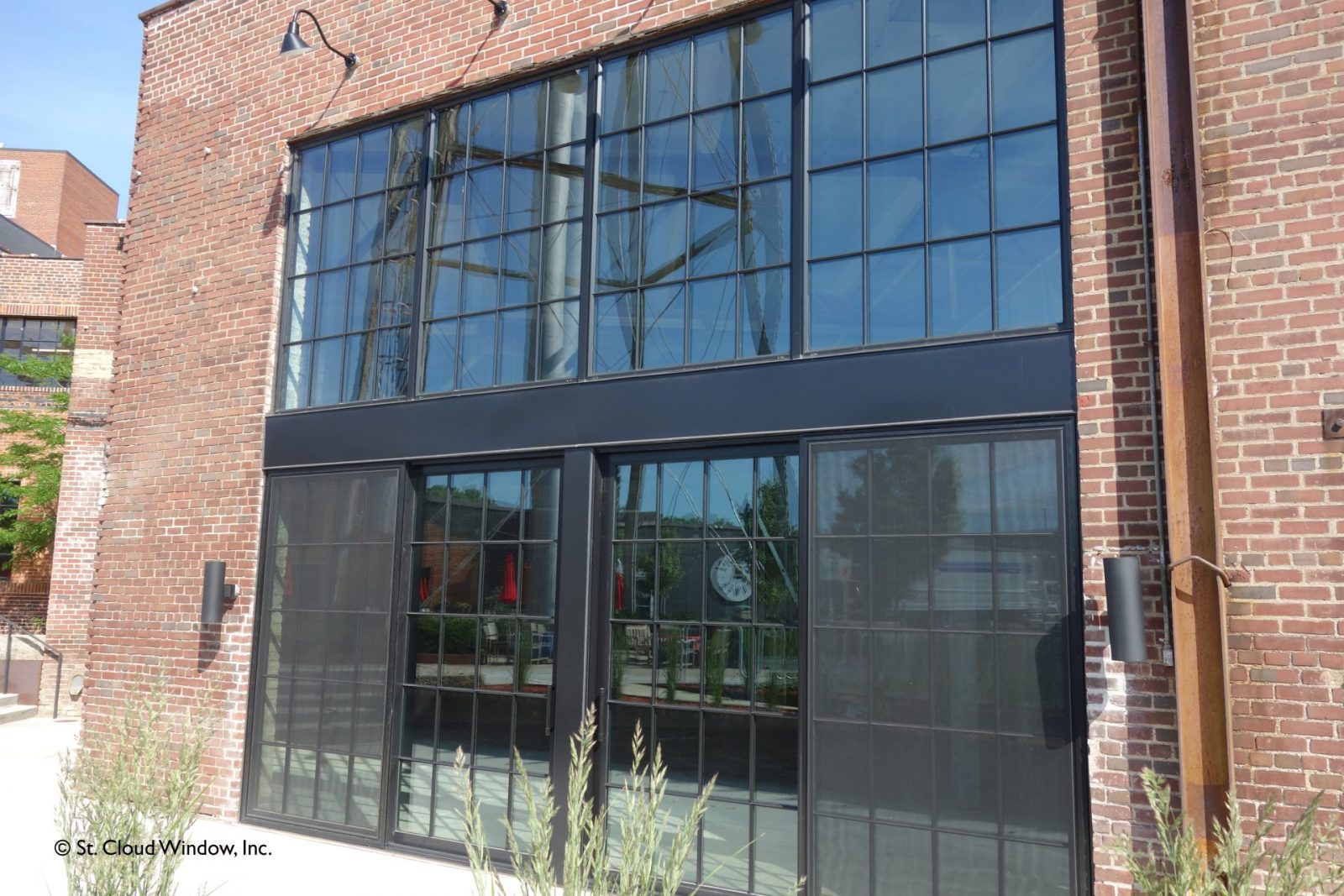 Vandalia Tower entrance system