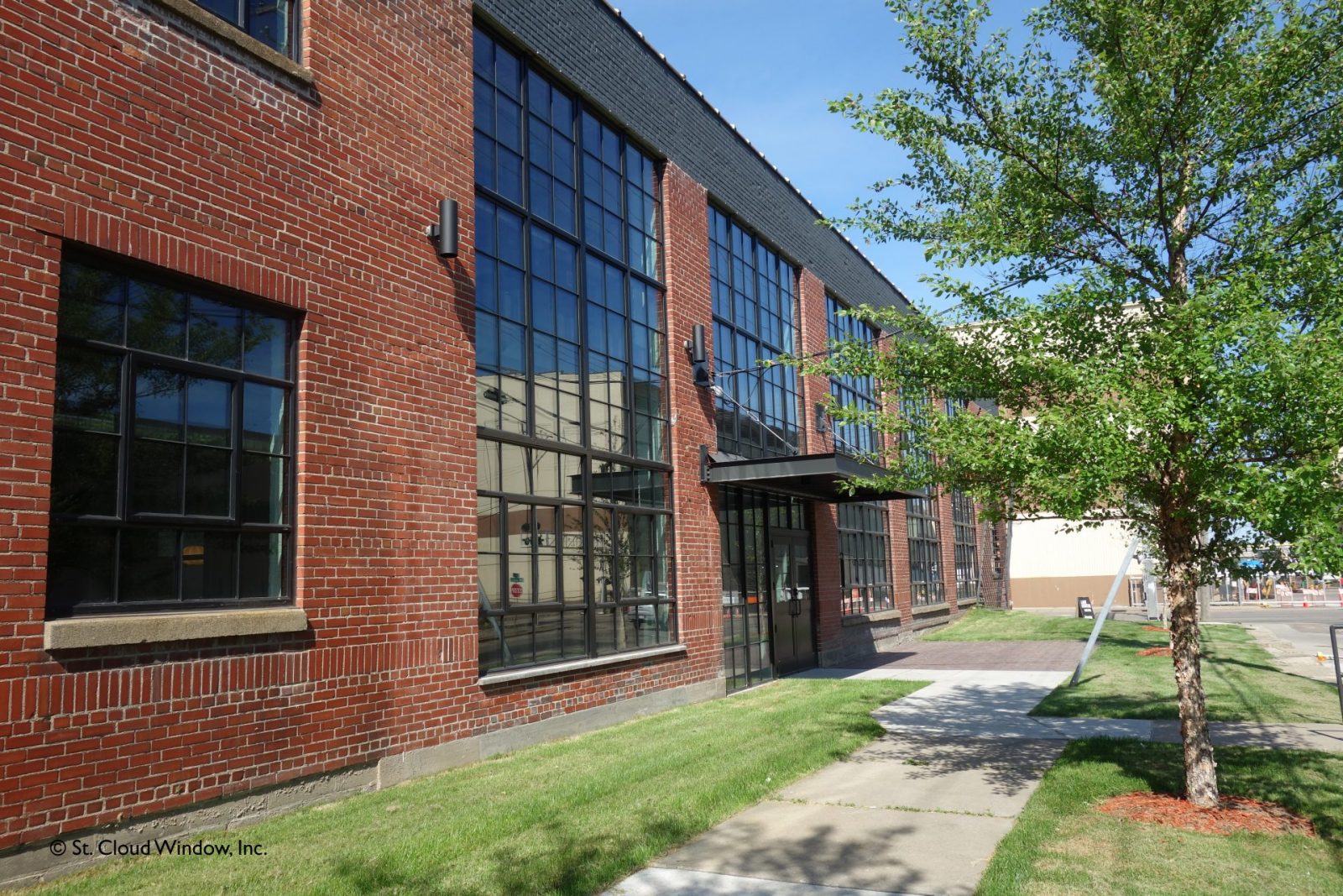 Vandalia Tower street view entrance system
