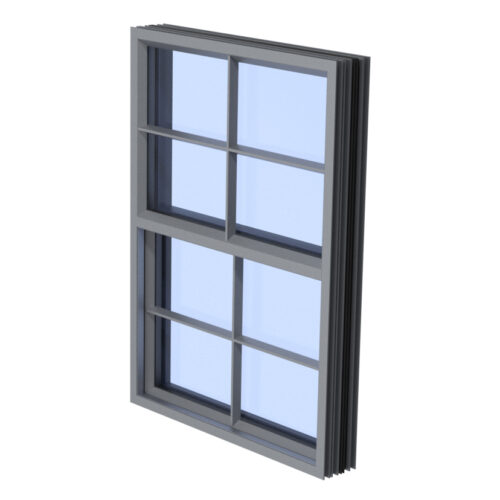 Rendering of a SCW3060-A4 Simulated Double Hung Window